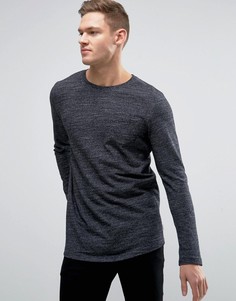 Лонгслив с карманом Jack & Jones Originals - Черный