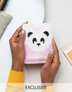 Листовые маски для лица в виде животных - панда - Бесцветный Beauty Extras
