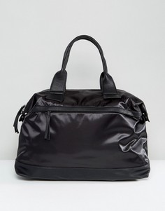 Черная атласная сумка LAMODA - Черный