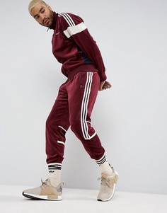 Красные велюровые джоггеры adidas Originals Challenger BR2180 - Красный