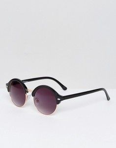 Черные круглые солнцезащитные очки Jeeper Peepers - Черный