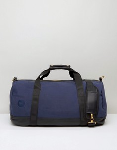 Темно-синяя и черная парусиновая сумка Mi-Pac - Темно-синий