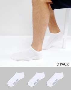 Набор из 3 пар белых спортивных носков Levis - Белый