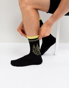 Черные носки Granted - Черный
