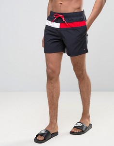 Темно-синие шорты для плавания Tommy Hilfiger - Темно-синий