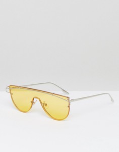 Солнцезащитные очки-маска с желтыми затемненными стеклами Jeepers Peepers - Желтый