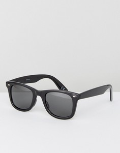 Черные квадратные солнцезащитные очки ASOS - Черный