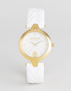 Часы с белым кожаным ремешком Versus Versace SCI21 V - Белый