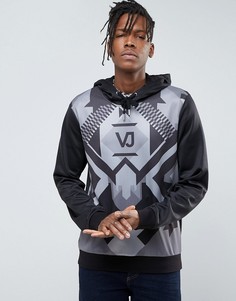 Худи черного цвета с принтом Versace Jeans - Черный