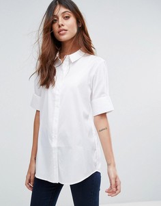 Рубашка с короткими рукавами Selected Venilla - Белый