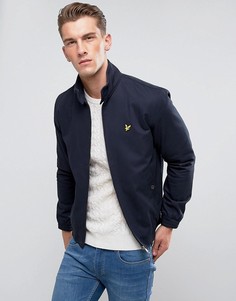 Темно-синяя куртка Харрингтон Lyle & Scott - Темно-синий