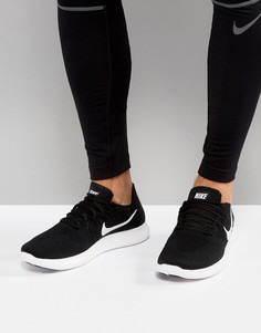 Черные кроссовки Nike Running Free Run Flyknit 880843-001 - Черный