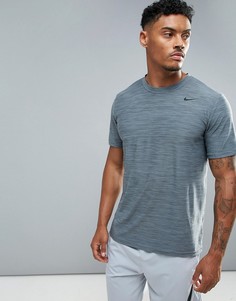 Серая футболка Nike Training Dri-FIT Breathe 832864-065 - Серый