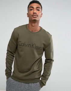 Свитшот с логотипом Calvin Klein - Зеленый