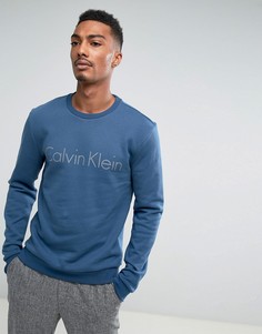 Свитшот с логотипом Calvin Klein - Синий