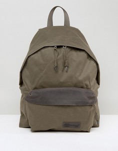 Рюкзак объемом 24 литра из парусины с покрытием Eastpak Padded PakR - Зеленый