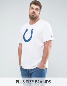 Белая футболка New Era PLUS NFL Indianapolis Colts - Белый