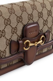 Кожаный кошелек Lady Web Gucci