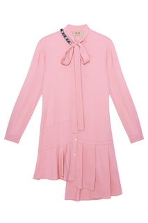 Однотонное платье-рубашка No21