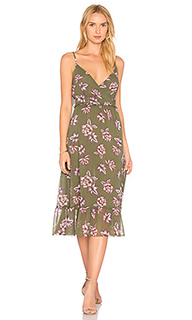 Платье с запахом и рюшами - AVEC LES FILLES