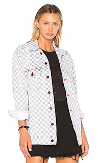 Daze checkerboard jacket - DENIM x ALEXANDER WANG