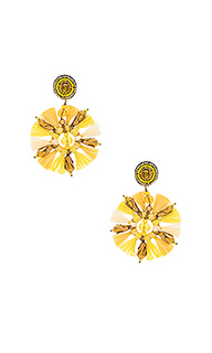 Circle tassel earring - Ranjana Khan