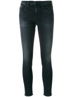 джинсы скинни с вышивкой сбоку Calvin Klein Jeans