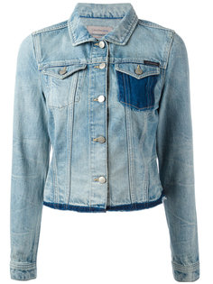 джинсовая куртка с необработанными краями Calvin Klein Jeans