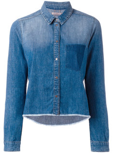 джинсовая рубашка с необработанными краями Calvin Klein Jeans