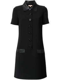 платье-рубашка с короткими рукавами Michael Kors