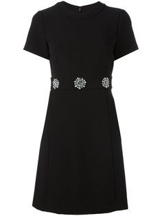 платье с цветами из кристаллов Michael Michael Kors