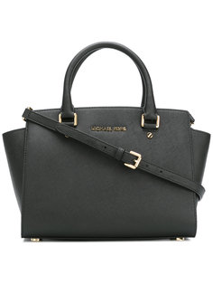 сумка-тоут с бляшкой с логотипом Michael Michael Kors