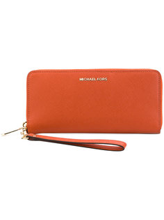 удлиненный кошелек на молнии с логотипом Michael Michael Kors
