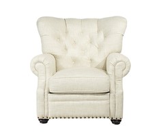 Кресло rockford reclined (gramercy) белый 105x101x109 см.