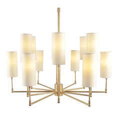 Люстра clarence chandelier (gramercy) золотой 120 см.