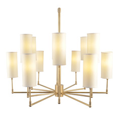 Люстра clarence chandelier (gramercy) золотой 120 см.
