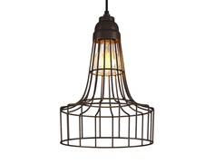 Подвесной светильник evron bentl metal frame chandelier (gramercy) коричневый 30 см.