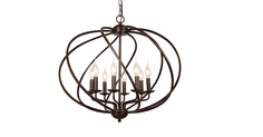 Люстра norwood large chandelier (gramercy) коричневый 55x46x55 см.