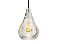 Подвесной светильник droplet chandelier (gramercy) прозрачный 26 см.