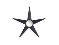 Зеркало starburst (gramercy) черный 14 см.
