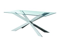 Стол t 088 (180) (europe style) прозрачный 180x76x90 см.