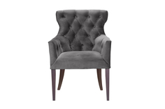 Кресло byron (myfurnish) серый 63.0x95.0x66 см.