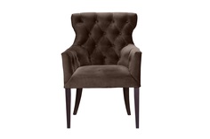 Кресло byron (myfurnish) коричневый 62x96x66 см.