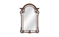 Зеркало (satin furniture) коричневый 84x124x5 см.