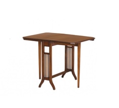 Стол складной (satin furniture) коричневый 76x61x60 см.