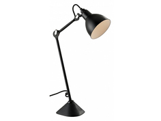 Настольная лампа (lightstar) черный 15x35x14 см.