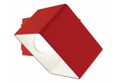 Бра simple light (lightstar) красный 10x7x12 см.