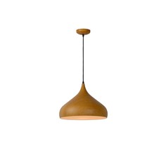 Подвесной светильник woody (lucide) коричневый 42.0x50.0x42.0 см.