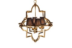 Светильник потолочный (garda decor) золотой 69x83x65 см.