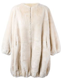 пальто Fur For Fun  Moschino Vintage